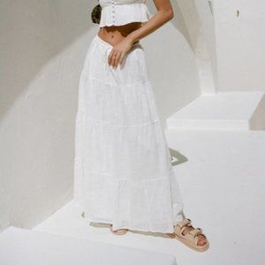 NEVER WORN SABO SKIRT DRAI MIDI SKIRT